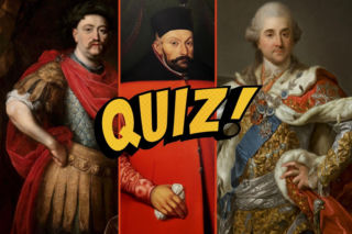 QUIZ. Królowie Polski. Konwencja prawda/fałsz, więc zaliczamy maks. przy dwóch błędach