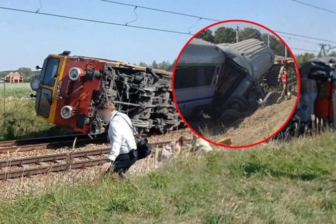 Katastrofa kolejowa na Mazowszu