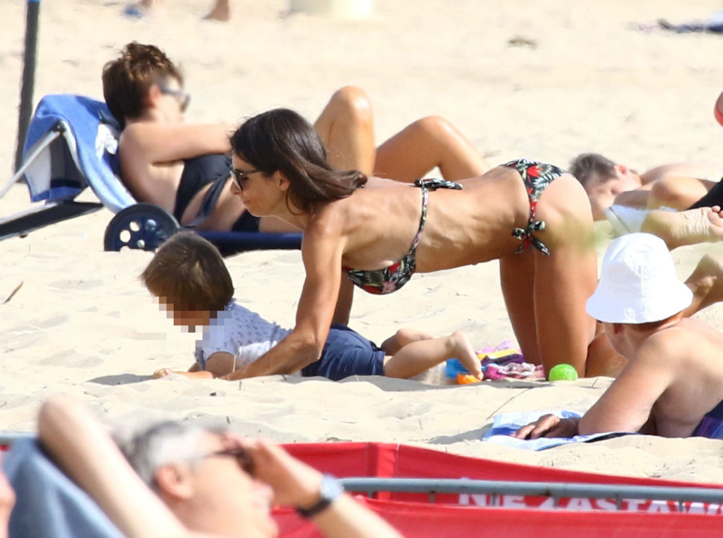 Marta zachwyca na sopockiej plaży