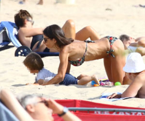 Marta zachwyca na sopockiej plaży