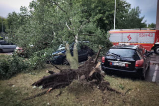 Nawałnica na Podkarpaciu zrywała dachy! Ewakuacja mieszkańców i pilny apel