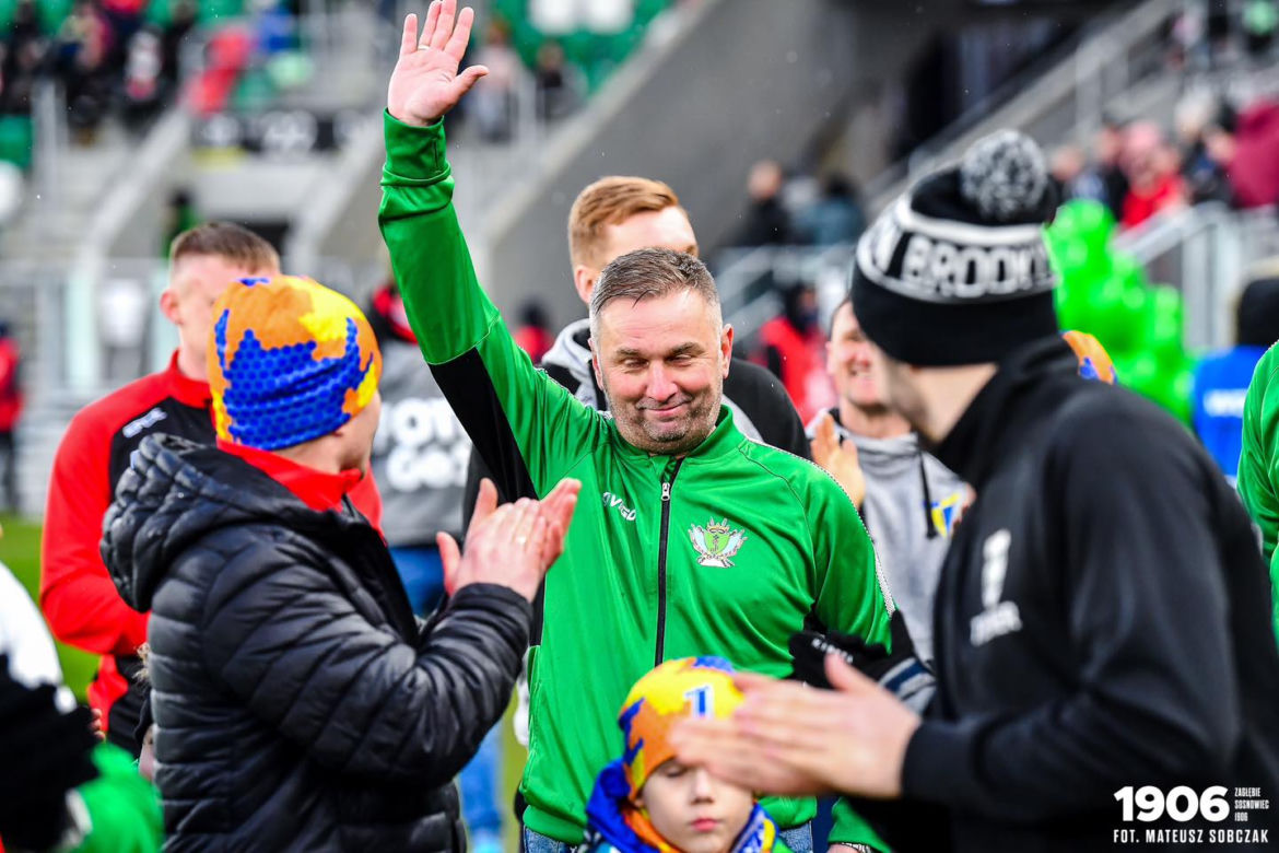 Kibice na meczu Zagłębie Sosnowiec - GKS Katowice