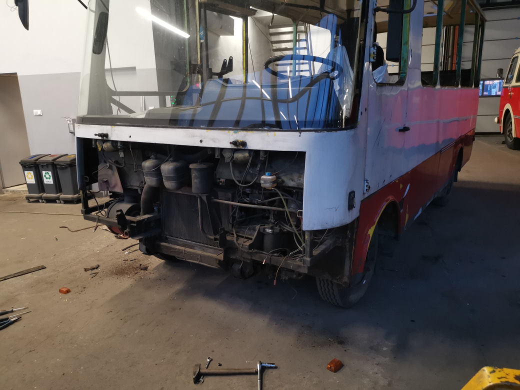 Remont autobusu Autosan H6
