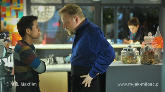M jak miłość odcinek 1069 Janek (Jacek Lenartowicz), Taro (Hiroaki Murakami)