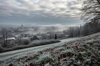 Sanok zamarza 20.11.2025. Czy to koniec jesieni?