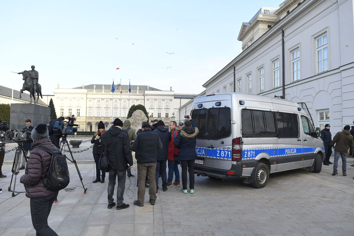 Szarża na Pałac Prezydencki
