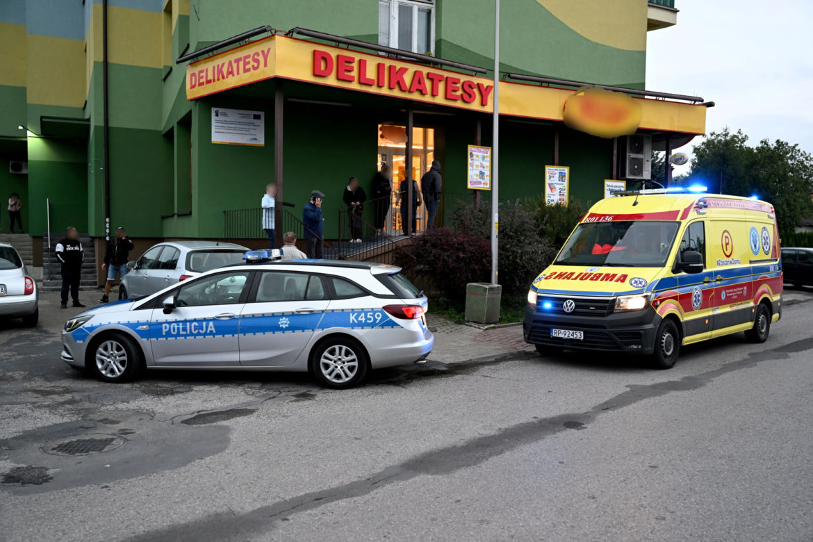 Śmierć mężczyzny podczas policyjnej interwencji w Radymnie