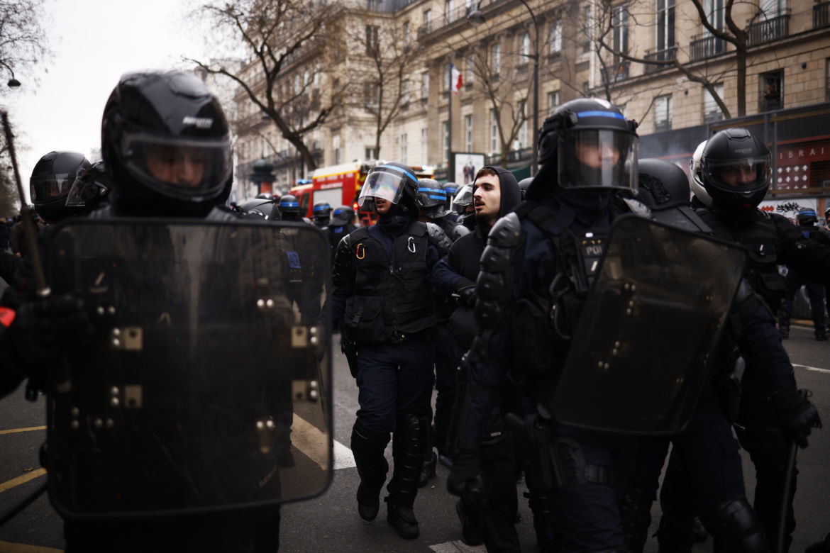 Protest we Francji