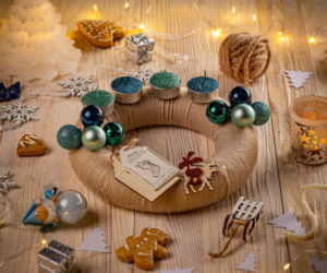 Wieniec  adwentowy - wzór