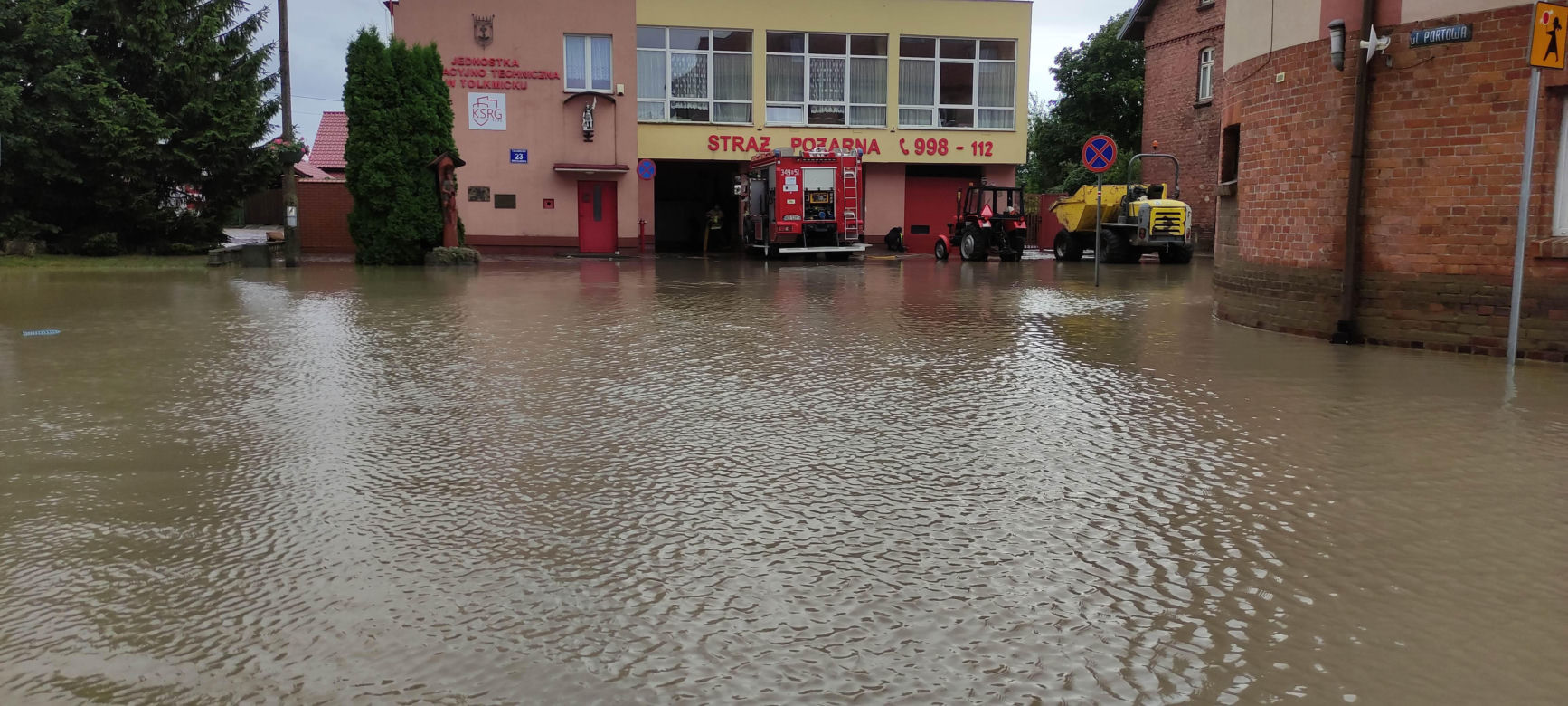 Tolkmicko i Suchaczew zalane [ZDJĘCIA]