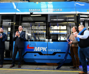 Wrocławskie tramwaje z patronami. Pierwszym została Maria Koterbska 