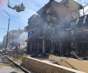 Rosyjski atak na Kijów. Potworne zniszczenia [24.05.2026]