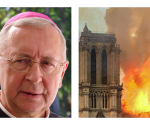 Arcybiskup Stanisław Gądecki skomentował pożar katedry Notre Dame