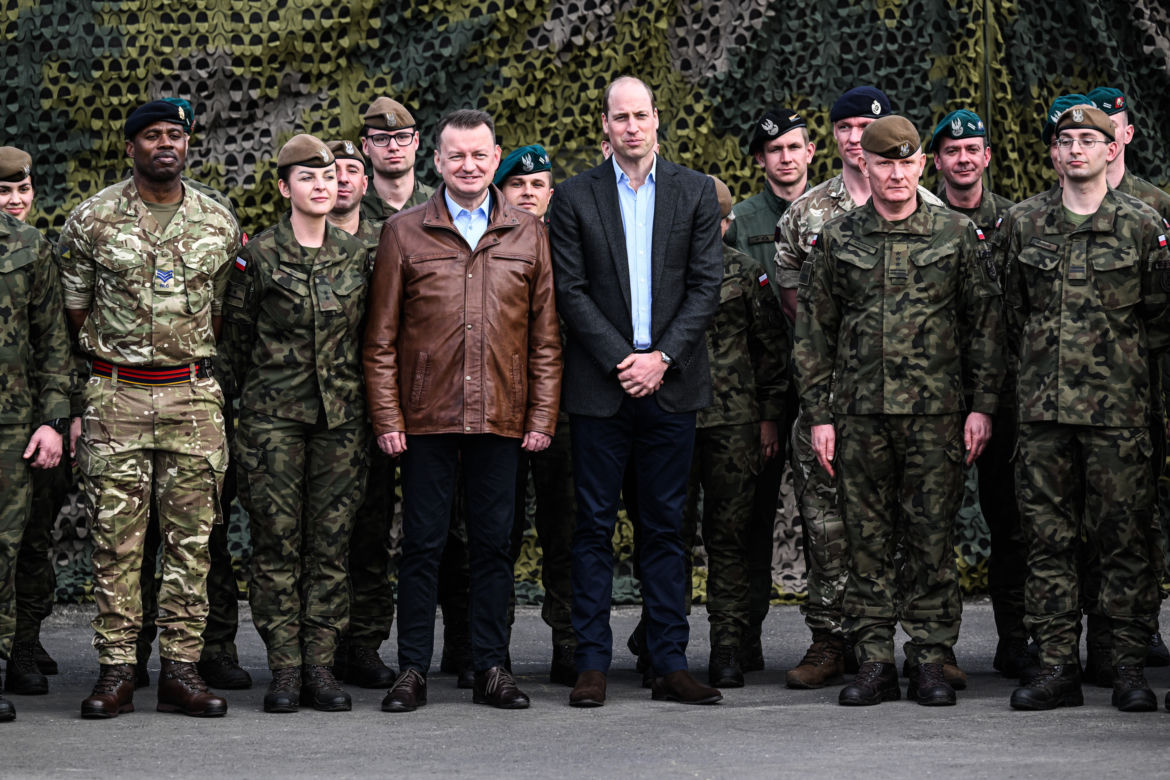 Książę William z wizytą w Polsce. Odwiedził żołnierzy w Rzeszowie