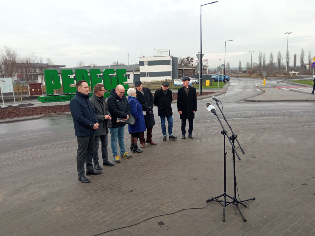 Otwarcie nowego ronda w Grudziądzu