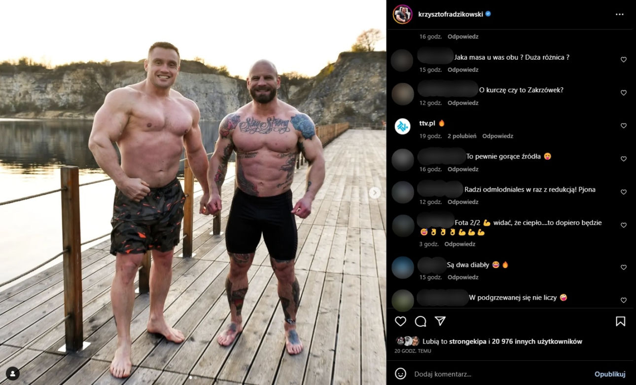 Krzysztof Radzikowski zmienia się w Krzysztofa Ibisza