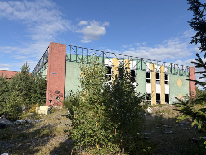Opuszczony hotel Atlantic obok Koszalina