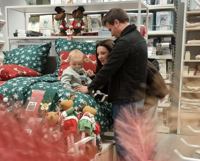 Marcin Hakiel i Dominika  Serocka na zakupach świątecznych