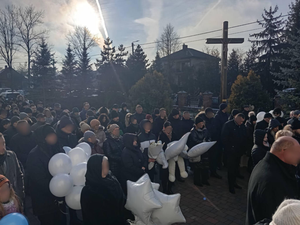 Pogrzeb Ireny Rupińskiej i jej wnuczka