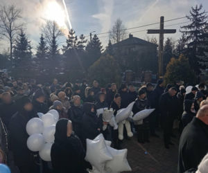 Pogrzeb Ireny Rupińskiej i jej wnuczka