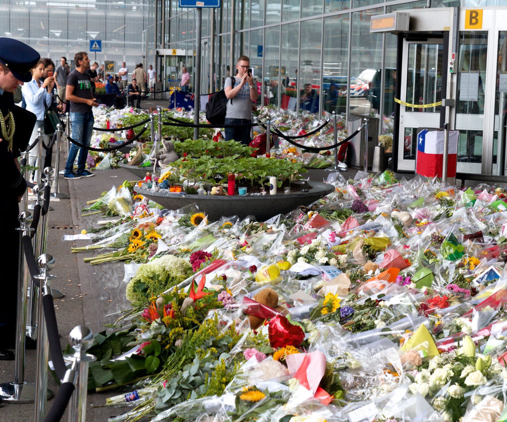 Uczczenie ofiar lotu MH17