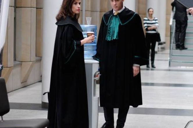 O mnie się nie martw 2 sezon odc. 8. Magda Gadomska (Anna Terpiłowska), Marcin Kaszuba (Stefan Pawłowski)