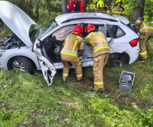 Wypadek na DK78 w Świętokrzyskiem