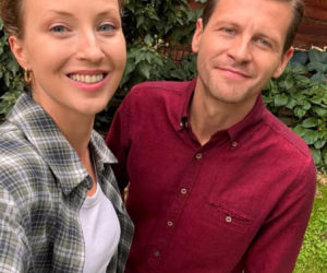 M jak miłość nowy sezon. Natalka (Dominika Suchecka), Adam Karski (Patryk Szwichtenberg)