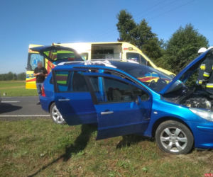 Wypadek w Nowych Prażuchach