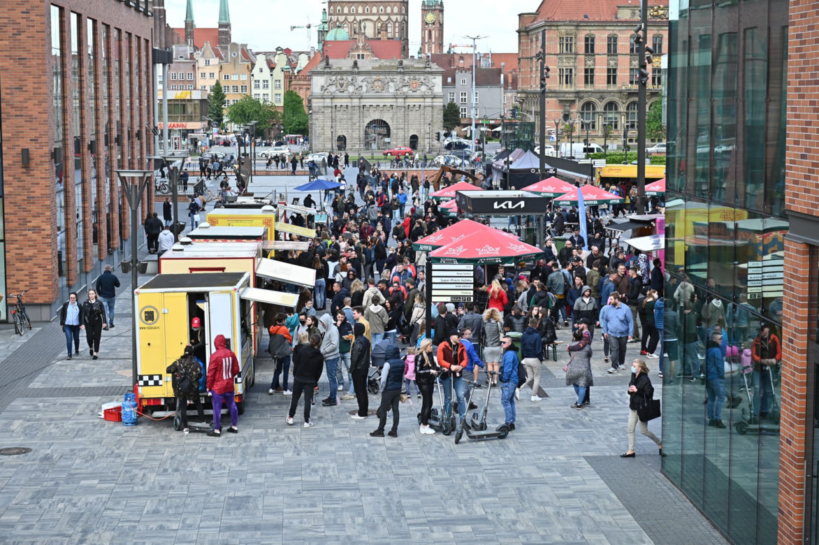 Food Trucki opanowały Forum Gdańsk