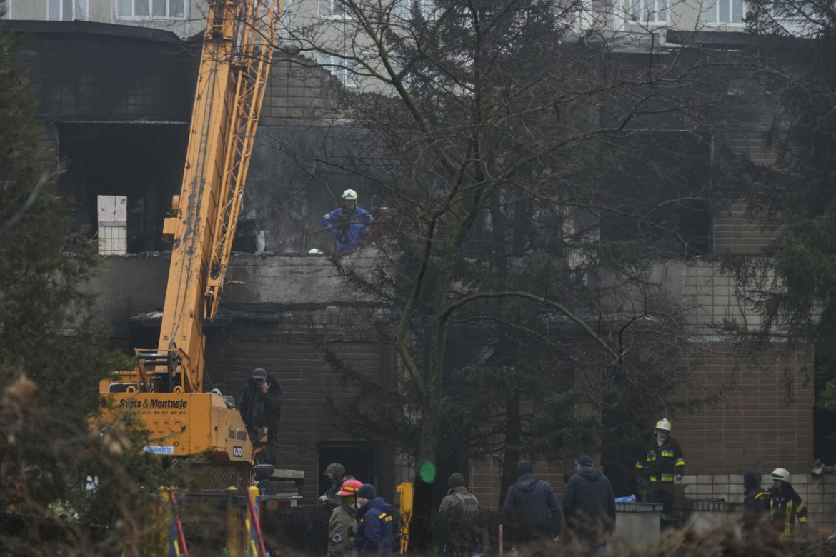 Katastrofa śmigłowca pod Kijowem