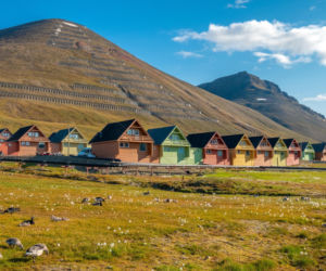 Longyearbyen na Svalbard