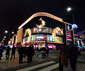 Iluminacje świąteczne w Szczecinie