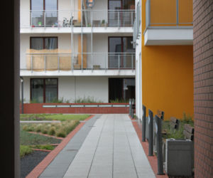 Projekt zieleni i małej architektury dla budynku Wiatraczna Residence