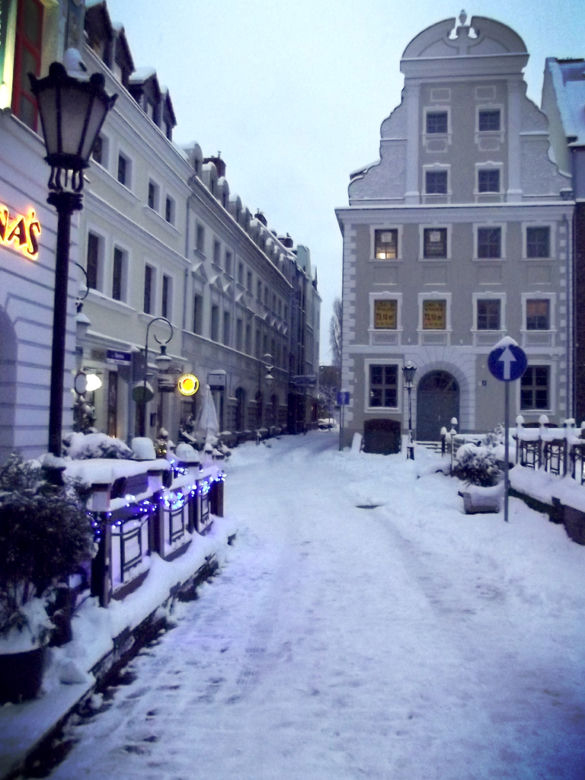 Zima w Szczecinie