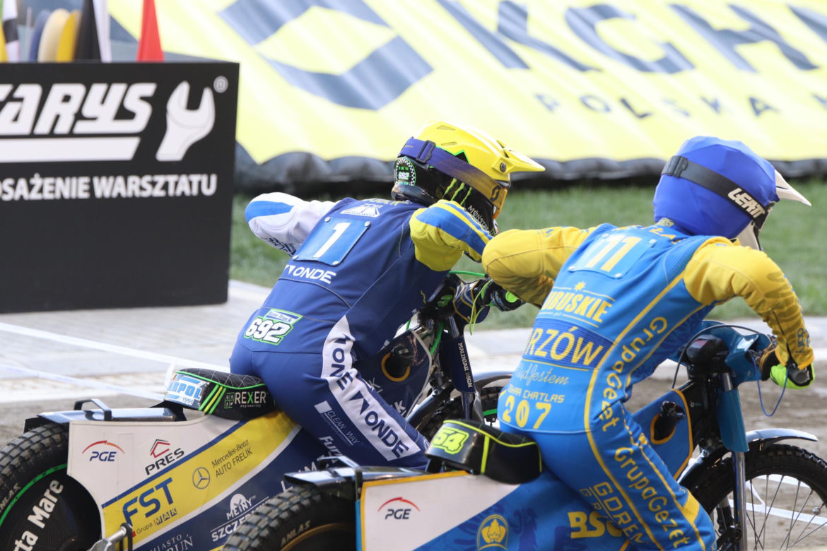 Gezet Stal Gorzów - PRES Grupa Deweloperska Toruń 45:45, zdjęcia kibiców i zawodników