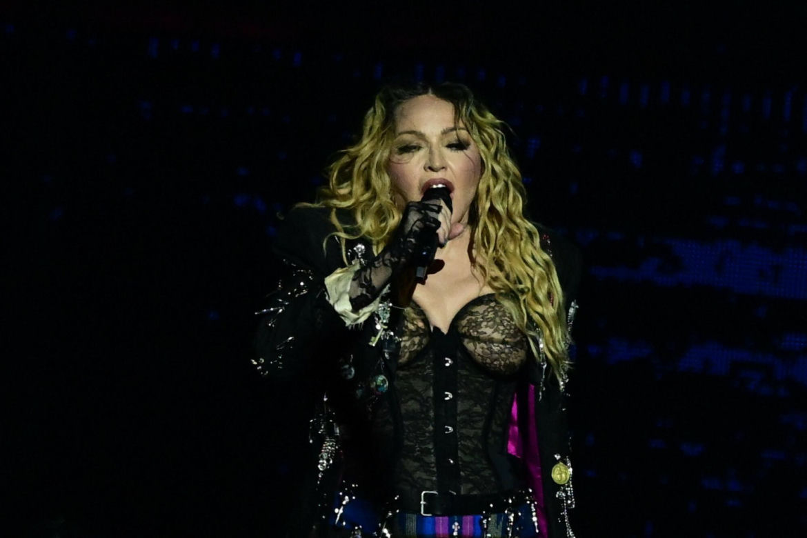 Madonna na scenie