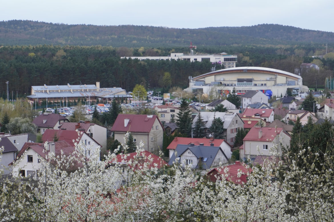 Panorama Kielc z Kadzielni