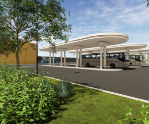 Wizualizacje centrum przesiadkowego w Legnicy