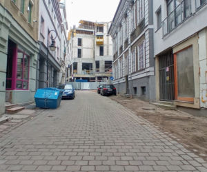 Budowa hotelu na Podzamczu