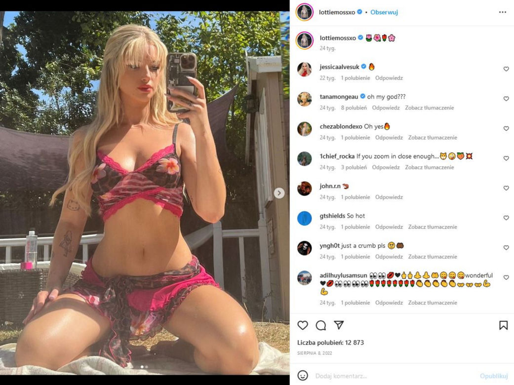 Lottie Moss znalazła miłość! Pokochał modelkę z tatuażem na twarzy