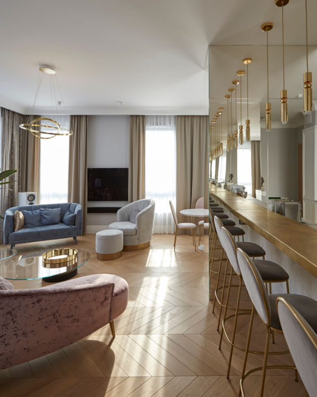 Rodzinny apartament na warszawskim Wilanowie