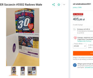 30. finał WOŚP - licytacje w Szczecinie i Zachoniopomorskiem