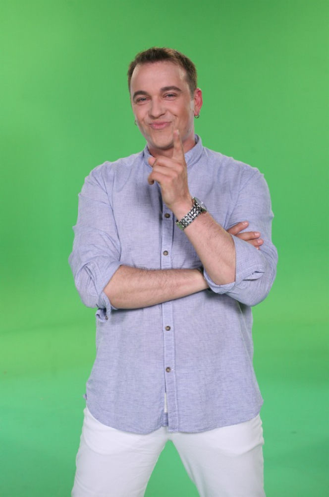 Skoczy z Radkiem do basenu