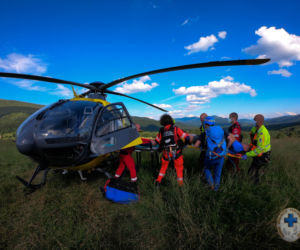 Pracowity dzień dla GOPR Bieszczady. Nie żyje mężczyzna, który spadł z wysokości [ZDJĘCIA]