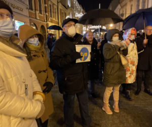 Lex TVN. Protest mieszkańców Nowego Sącza