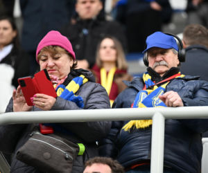 Arka Gdynia - Widzew Łódź: Zdjęcia kibiców i zawodników z meczu 25. kolejki PKO BP Ekstraklasy