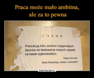 Najlepsze ogłoszenia z miejsc pracy! Nie uwierzysz że ktoś je wywiesił! 