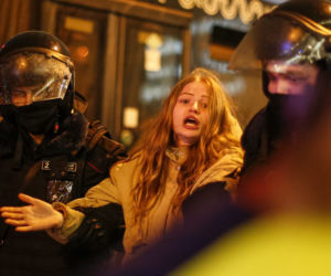 Wyszyli na ulice dla Navalnego. Protesty w Rosji.