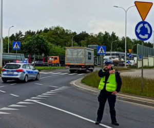 Konwój z pomocą humanitarną dla Białorusi przejechał przez Podlasie